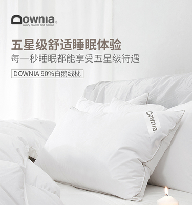95%白鹅绒羽绒枕