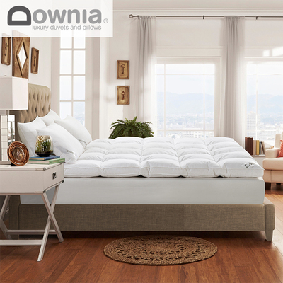 5%白鹅绒单层床垫